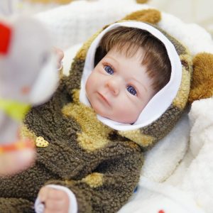 18-inch Newborn Toy Girl Princess Full-Body Realistic Doll Set Reborn Doll