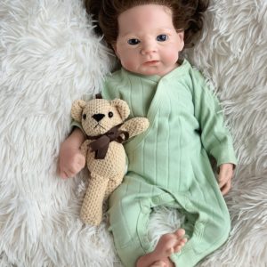 18-inch Full Silicone Body Reborn Doll Baby Reborn Silicone Realistic Girl Doll